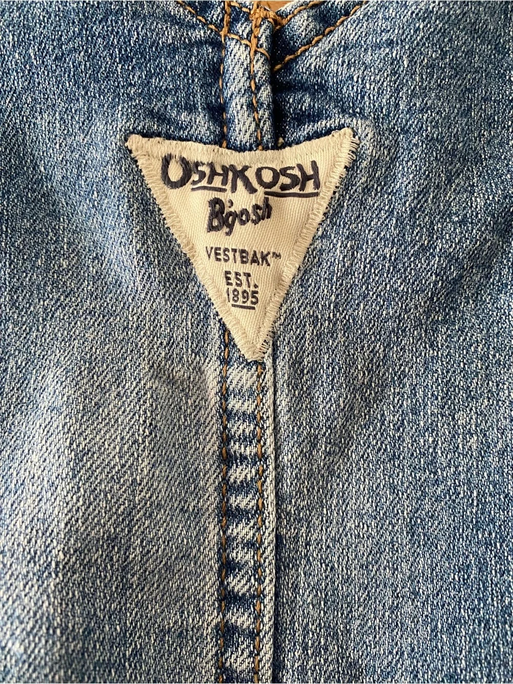 Oshkosh Vestback Overalls Floral Ruffles Size 2T